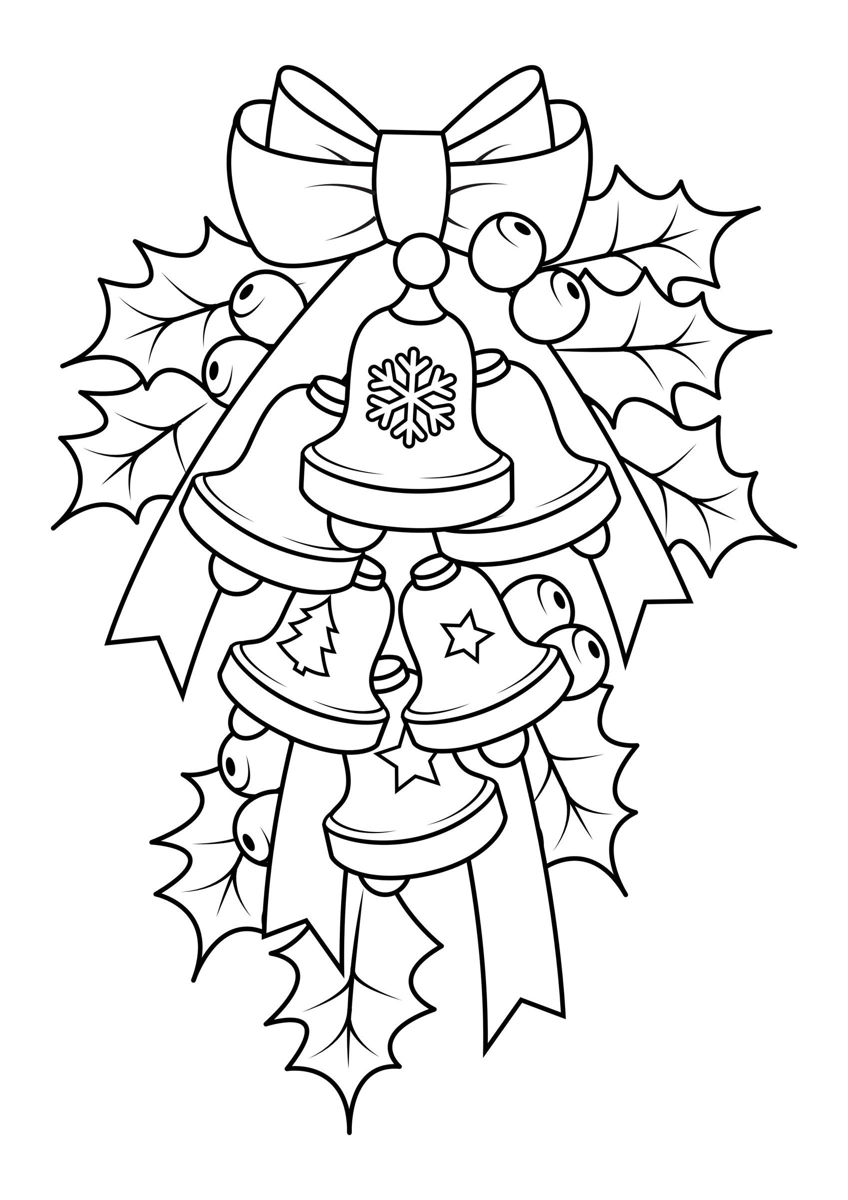 Desenho Para Colorir Arranjo de natal - Imagens Grátis Para Imprimir - img 31072 Desenho Para Colorir Arranjo de natal - Imagens Grátis Para Imprimir - img 31072