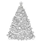 Árvore de Natal decorada