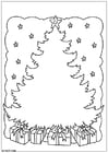 P�ginas para colorir árvore de Natal