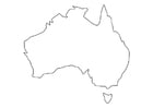 P�ginas para colorir Austrália
