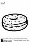 paginas-para-colorir bagel