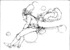 paginas-para-colorir Barão von Munchhausen