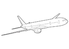 P�ginas para colorir Boeing_777