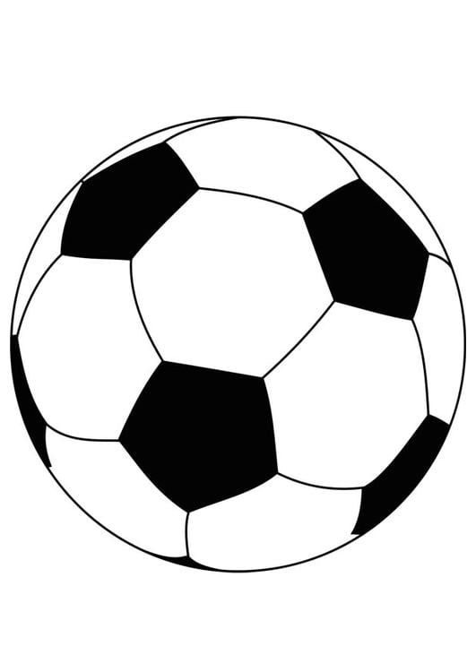 Desenho de Futebol para Colorir - Colorir.com