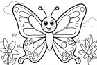 borboleta fofa