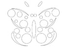 P�ginas para colorir borboleta