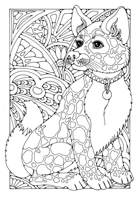 Desenhos para colorir de Raposas para imprimir e colorir - Raposas -  Coloring Pages for Adults
