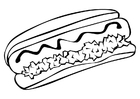 paginas-para-colorir cachorro quente