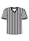 camiseta do árbitro 
