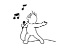 paginas-para-colorir cantar
