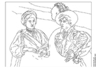 paginas-para-colorir Caravaggio