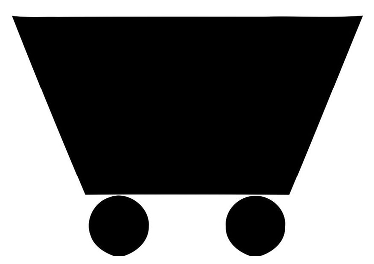 Página para colorir carrinho 