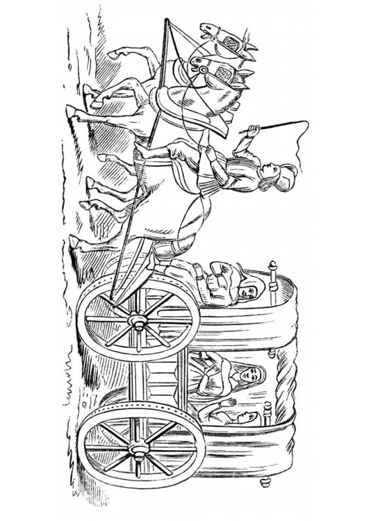 carruagem do sÃ©culo XV