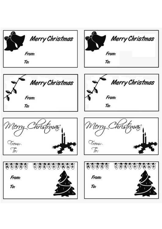 Página para colorir cartÃµes de Natal