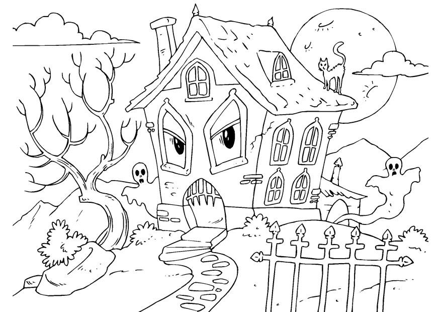 Halloween para colorir 91 –  – Desenhos para Colorir