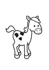 paginas-para-colorir cavalo