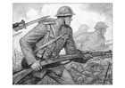 cena da Primeira Guerra Mundial