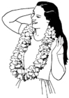 paginas-para-colorir colar de flores 