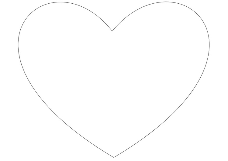 desenho de coração