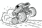 corrida de monster truck