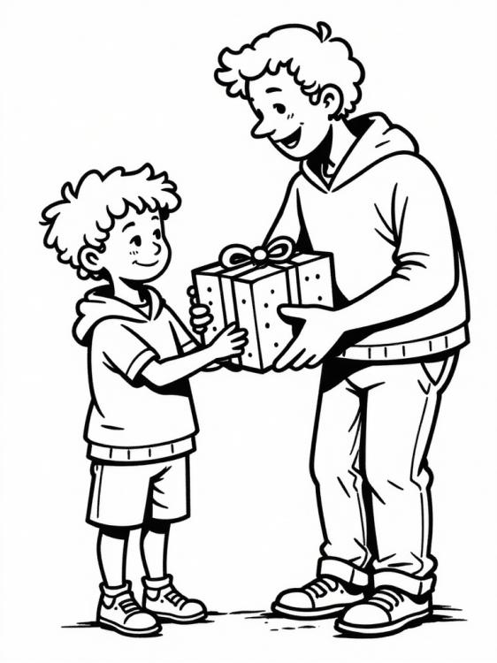 dia dos pais pai e filho