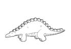 P�ginas para colorir dinossauro