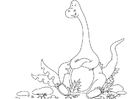 P�ginas para colorir dinossauros 