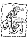 paginas-para-colorir direito aos cuidados e ao amor
