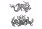 paginas-para-colorir dragões