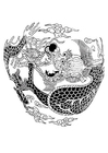 paginas-para-colorir dragão