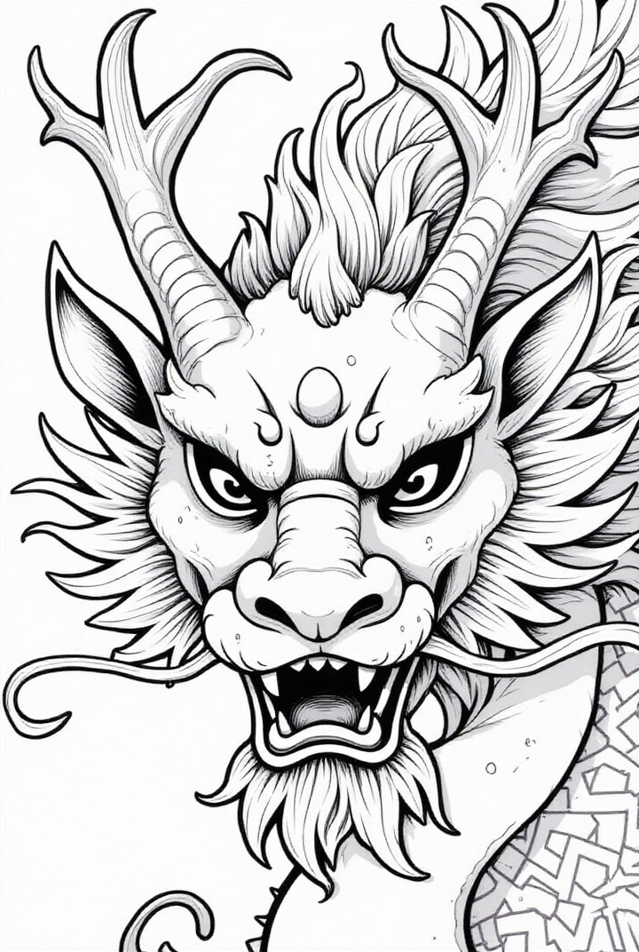 dragão chinês tradicional