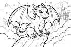 dragão no castelo