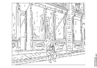 paginas-para-colorir Eduard Hopper