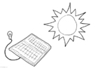 paginas-para-colorir energia solar