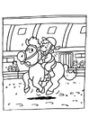 paginas-para-colorir equitação