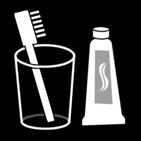 escovar os dentes - guardar separado