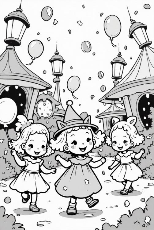 festa de carnaval em tendas