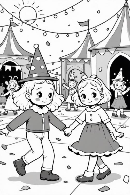 festa de carnaval na praÃ§a