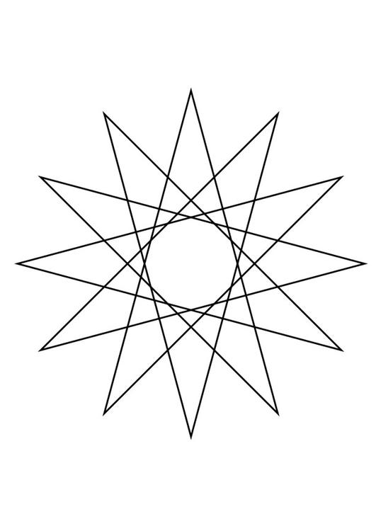 figura geomÃ©trica - estrela 
