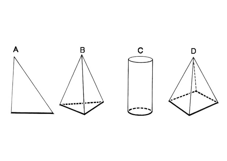 Página para colorir figuras geomÃ©tricas - bases 