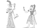 filho e filha de Ramses II