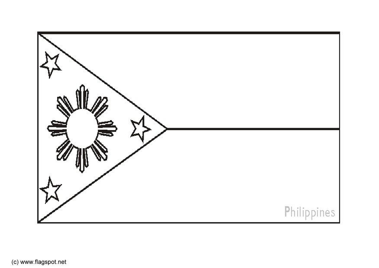 Página para colorir Filipinas