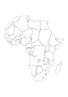 P�ginas para colorir África