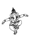 paginas-para-colorir ganesha