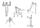 paginas-para-colorir ginástica olimpica