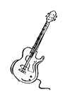 paginas-para-colorir gitarra