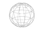 P�ginas para colorir globo