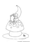 paginas-para-colorir gnomo