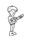paginas-para-colorir guitarrista