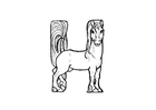 P�ginas para colorir h-horse